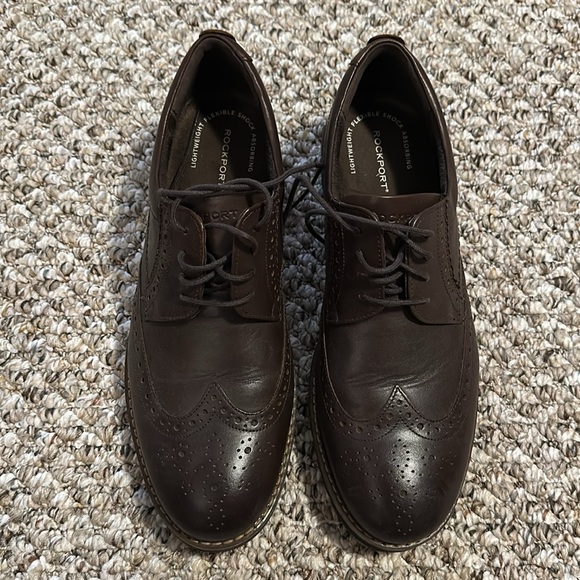 Rockport Marshall Wingtip Men’s Oxfords Dress Shoes - Picture 2 of 7